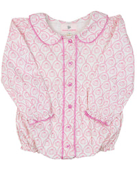 Pumpkin Scallop Print Bubble