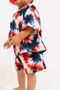 Firecracker Tie Dye Slouchy Set