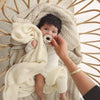 Cotton Swaddle Receiving Baby Blanket (Mult. Colors)
