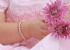 Sterling Silver & Pink Pearl Bracelet - Addie