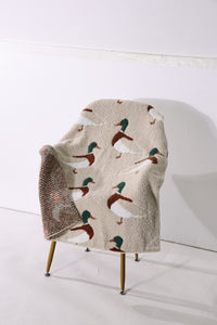 Chenille Blanket - Simple Mallard