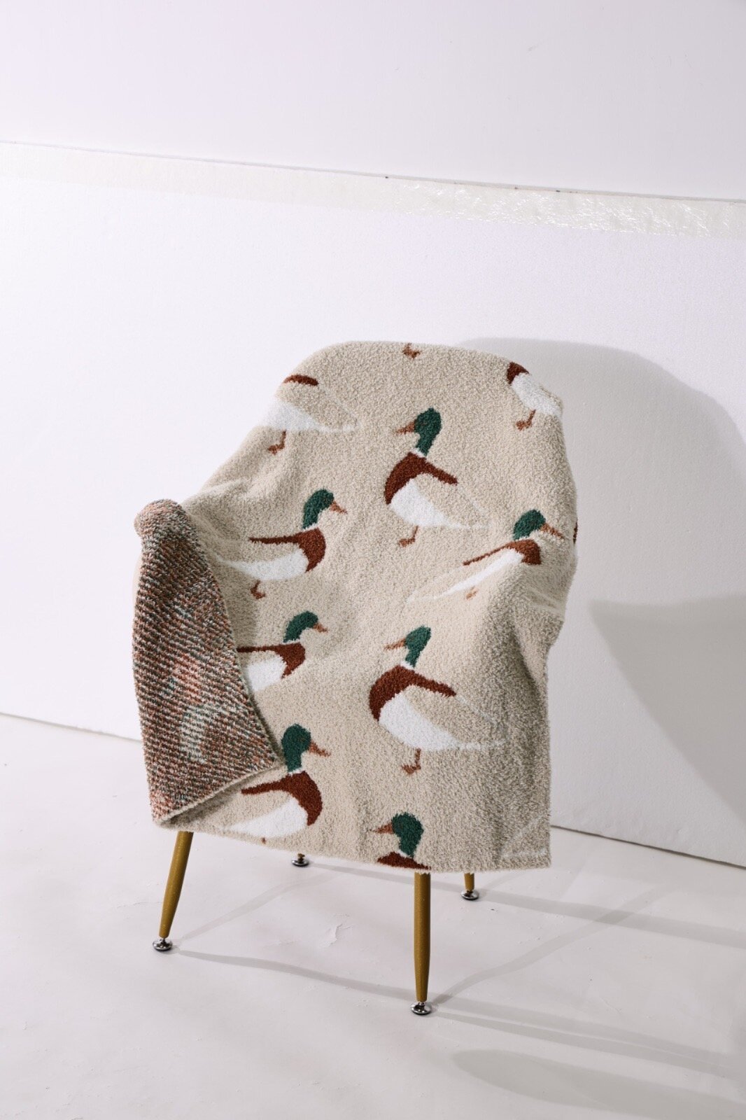 Chenille Blanket - Simple Mallard