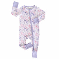 Leighton's Lavender Convertible Zip Romper