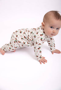 Mallard Drake Ducks- Sweatshirt Polo Romper