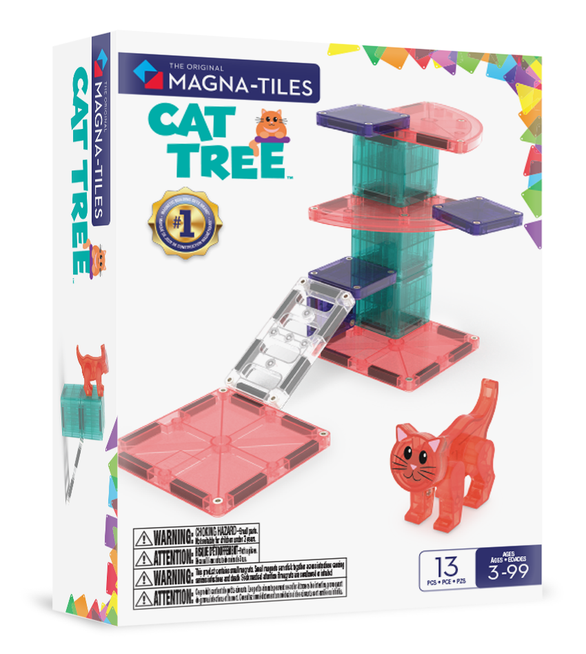 Magna-Tiles Cat Tree 13-Piece Set