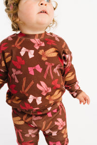 Darling Bows Crewneck Set