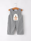 Halloween Striped Ghost Romper
