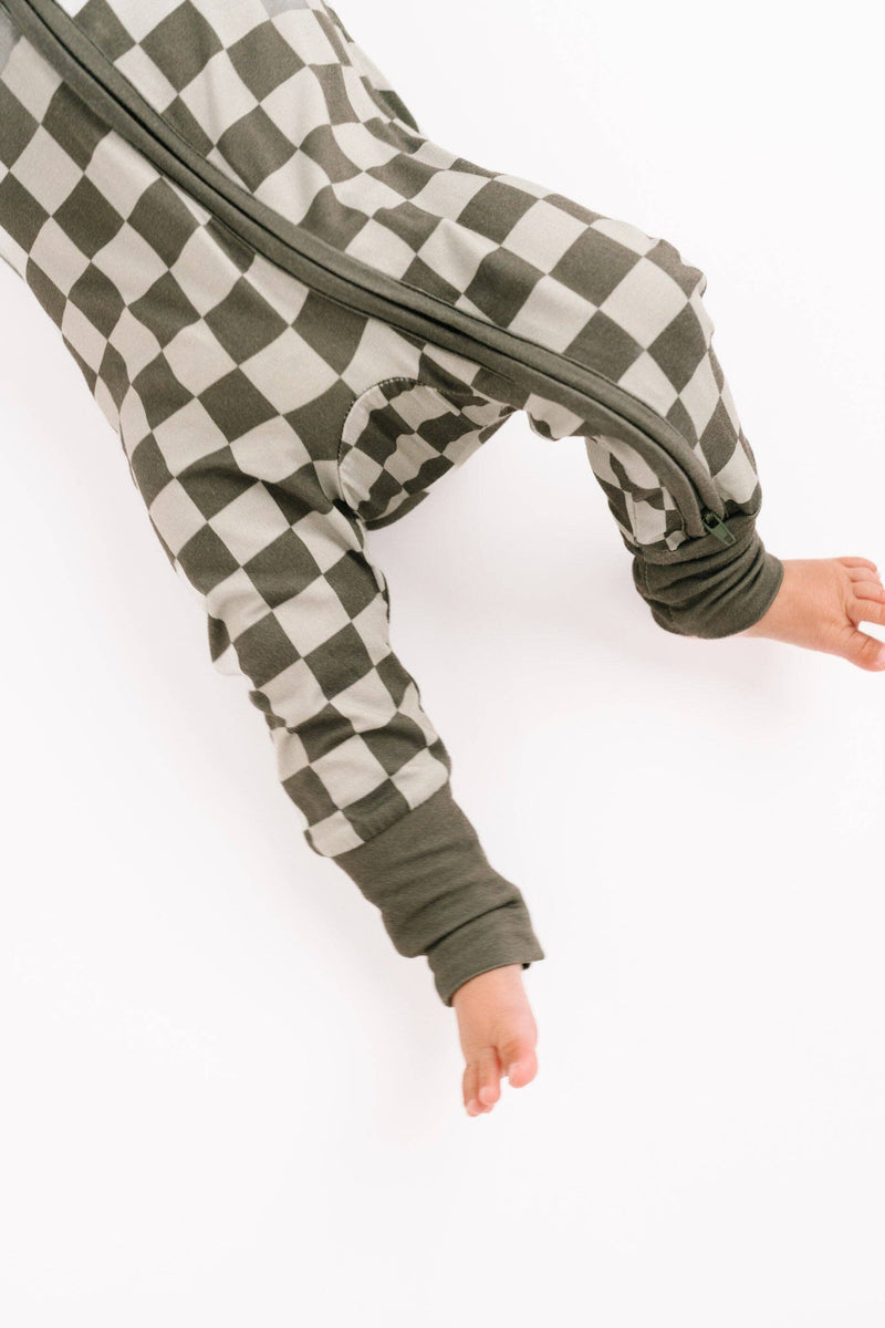 Pine Checkered Bamboo Sleeper