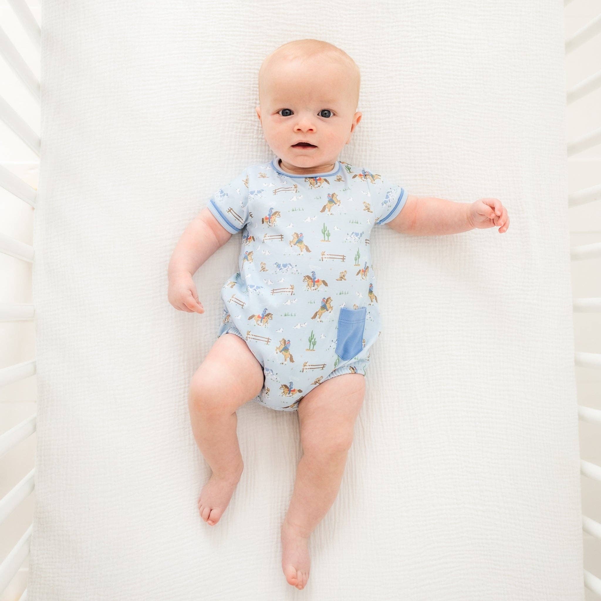 Little Wranglers Bubble - Sky