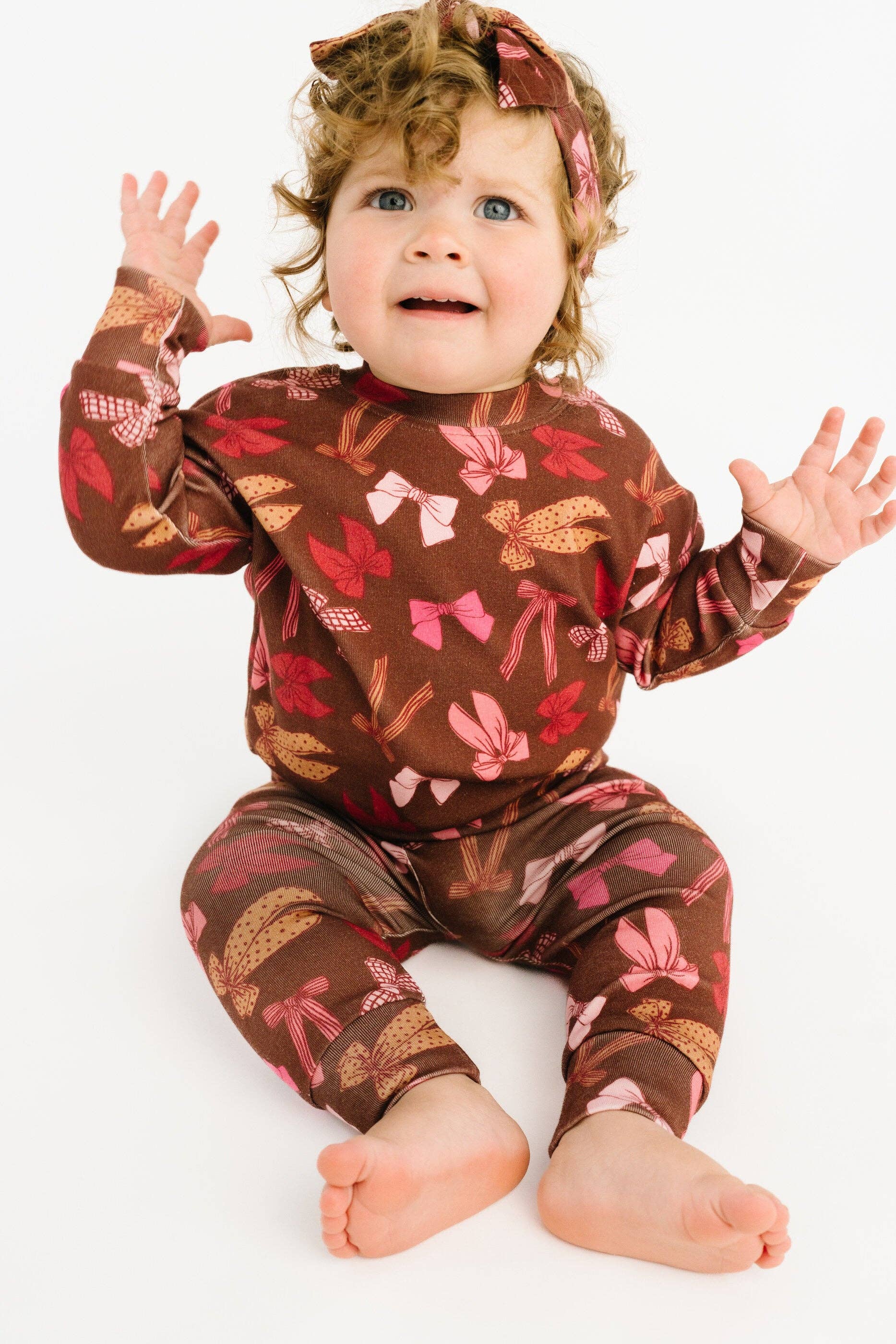 Darling Bows Crewneck Set