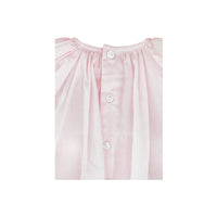 Daygown with Raglan Sleeves and Embroidered Hem