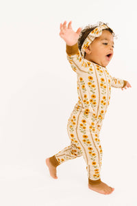 Sunflower Stripe Bamboo Set