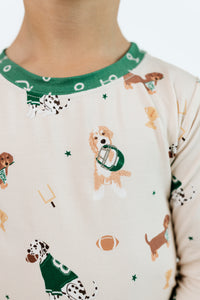 Varsity Pups Two Piece Pajama Set