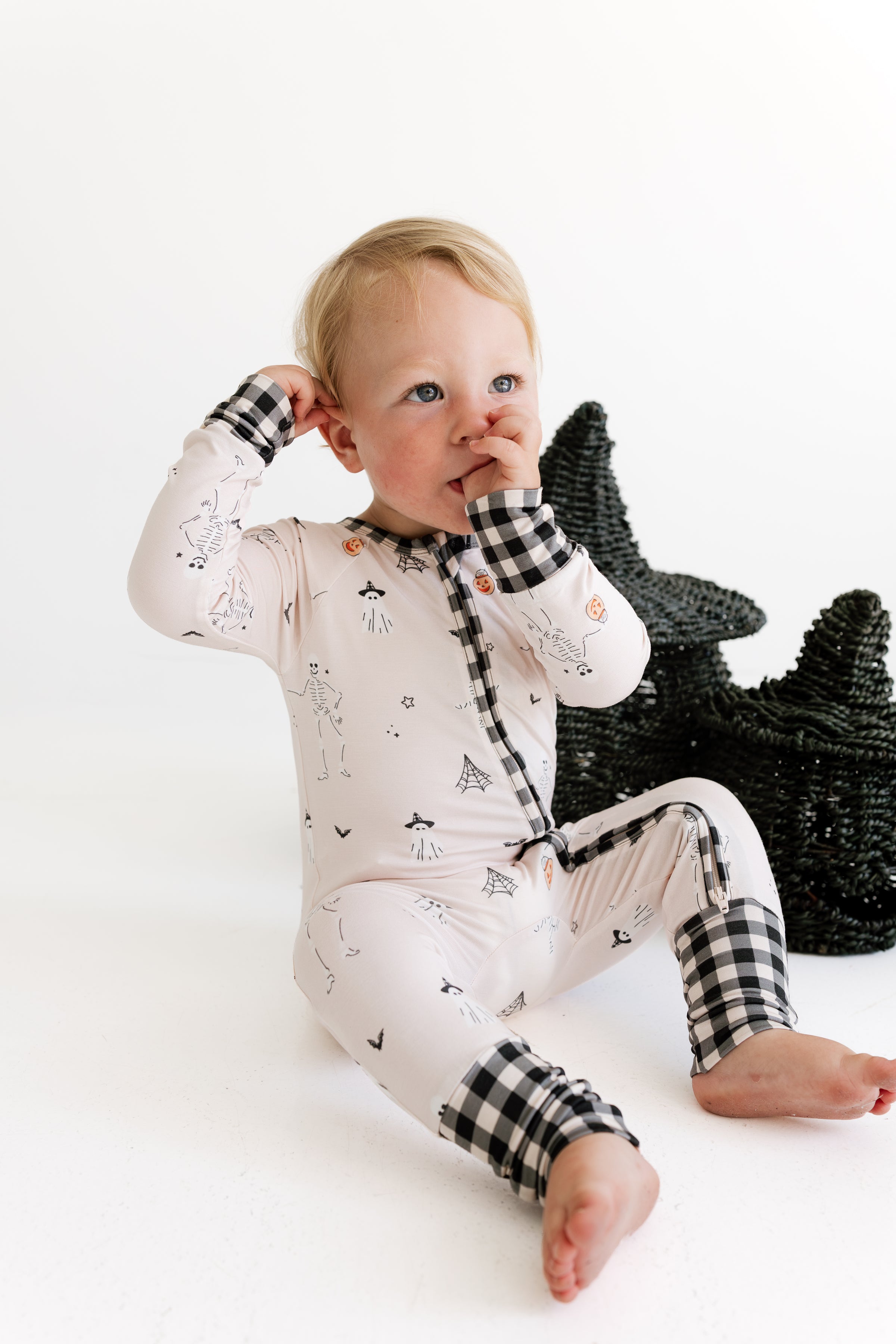 The Boo Crew Zipper Romper