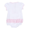 Boo Crew! Applique Ruffle Bubble - Pink