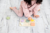 Wooden Shapes Puzzle (Developmental Learning Toy)