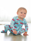 Paws To The Rescue Bamboo Zipper Pajama