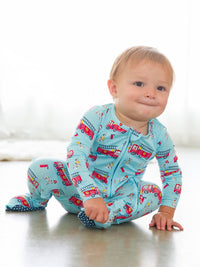Paws To The Rescue Bamboo Zipper Pajama