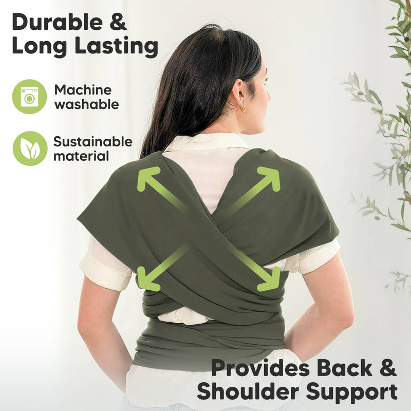KeaBabies Original Baby Wrap Carrier