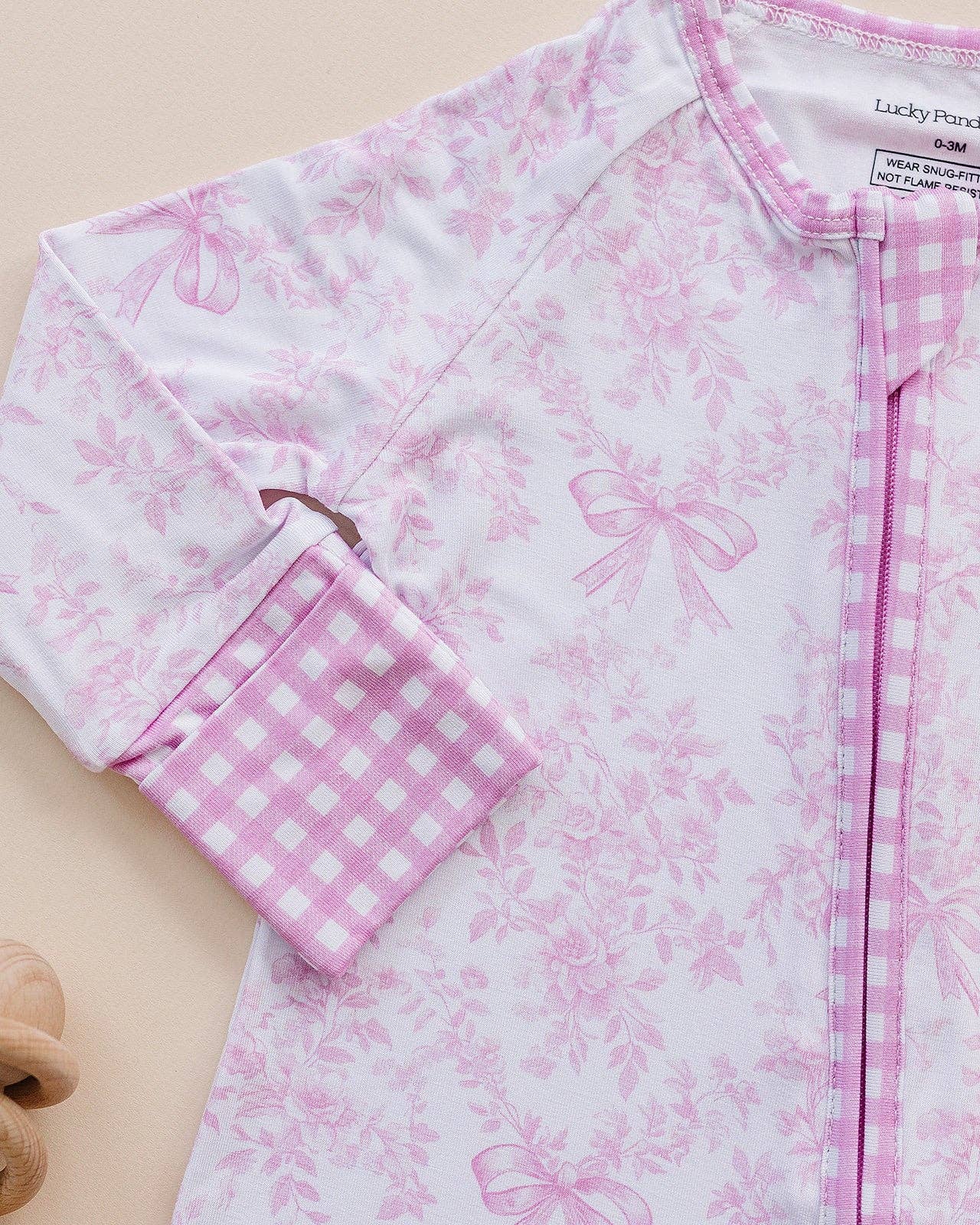 Bamboo Zip Romper | Petal Whimsy