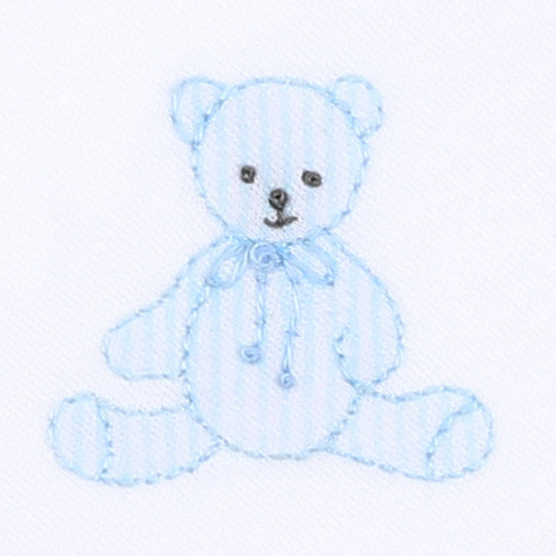 My Teddy Blanket in Blue