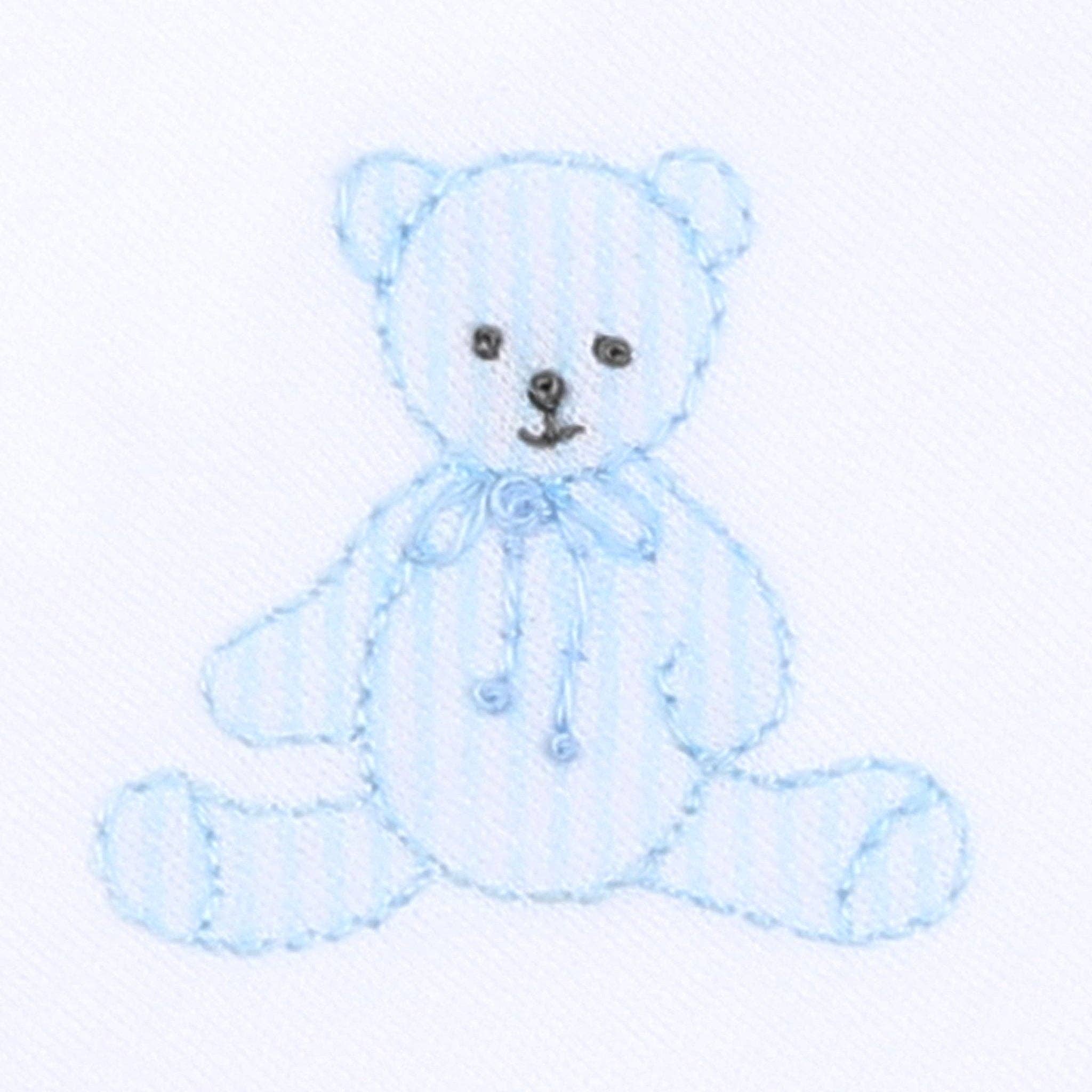 My Teddy Footie - Blue