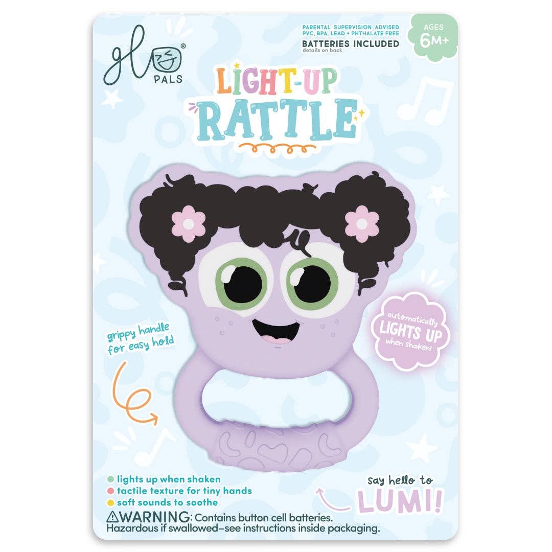 Glo Pals Light Up Rattle - Lumi