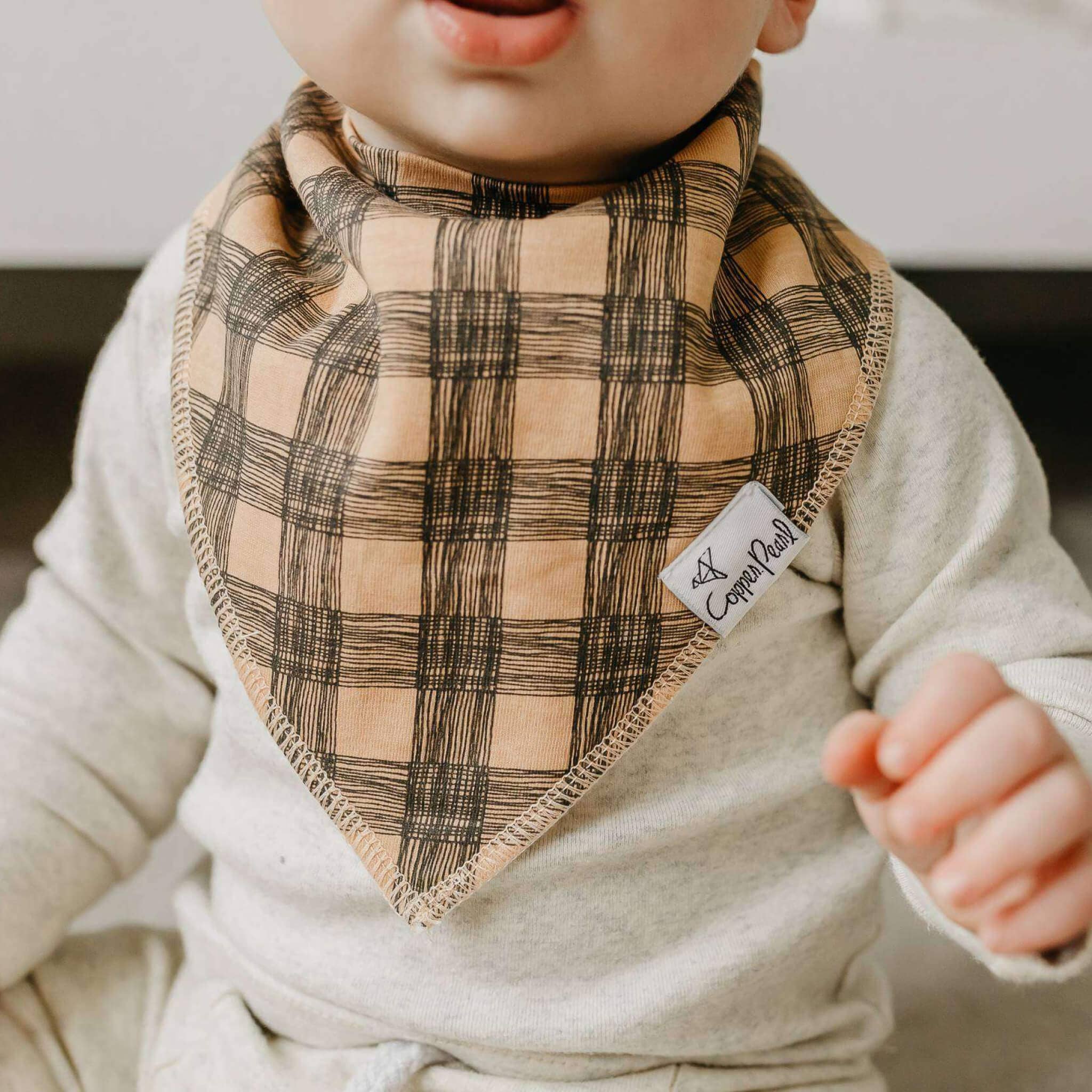 Jo - 4 Pack Baby Bandana Bibs