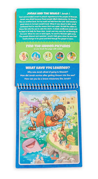 Old Testament Water Brush Reusable Activity Book
