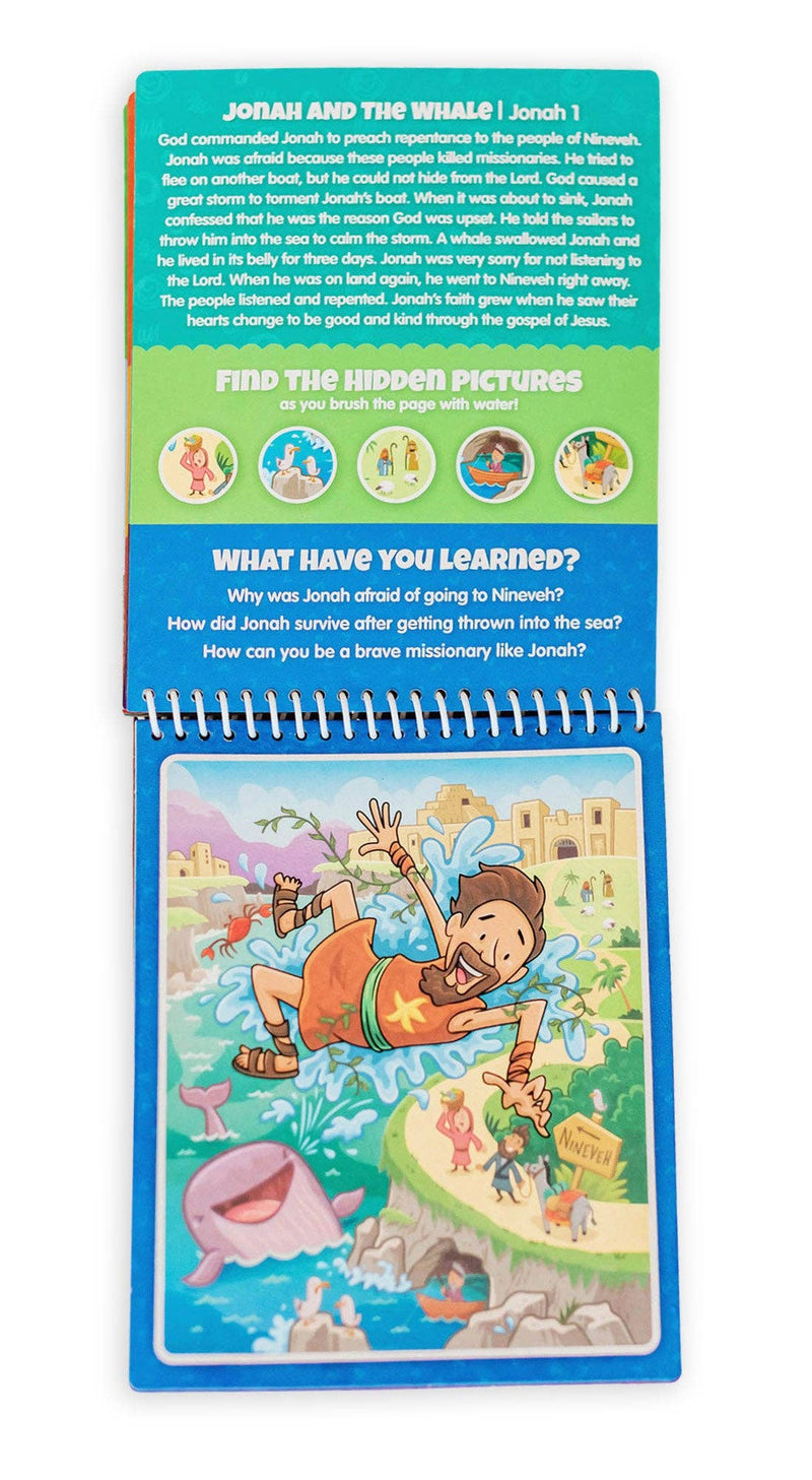 Old Testament Water Brush Reusable Activity Book