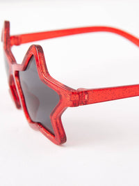 Red Star Shaped Sunglasses