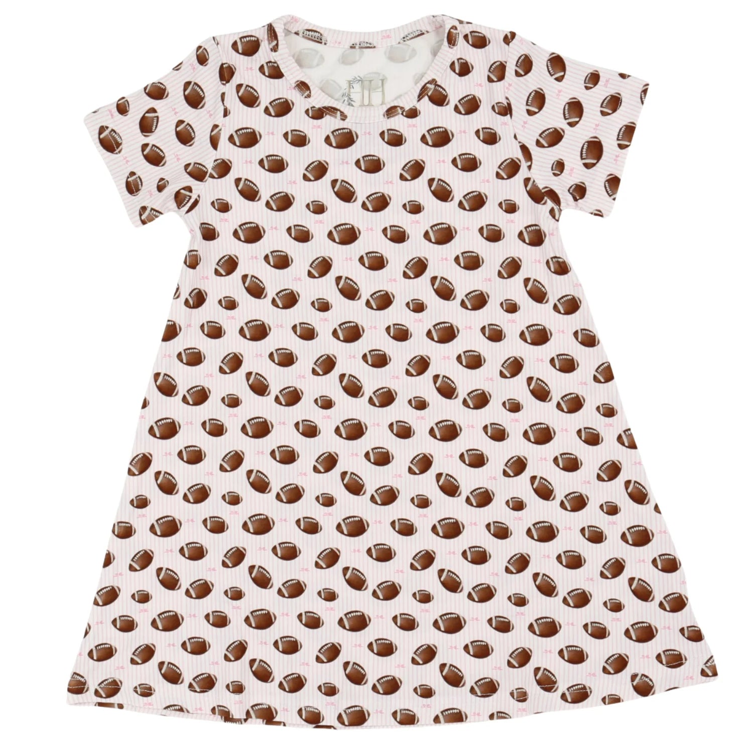 Pink Football Bamboo Dress