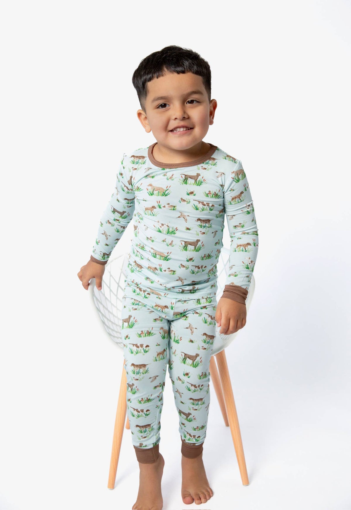 Delta Bird Hunting Dogs-  LS/Pants Toddler PJs