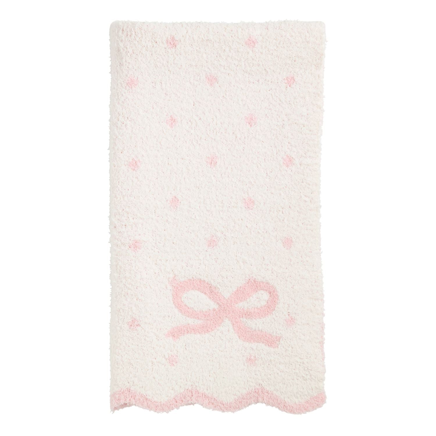Bow Chenille Blanket