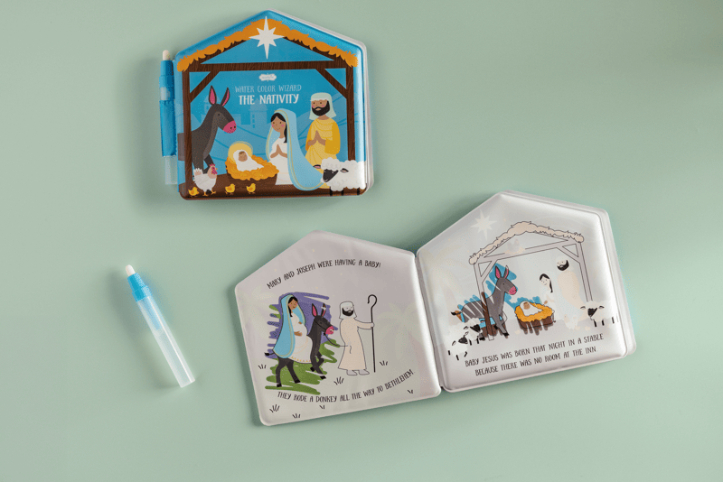 Nativity Water Wizard Book