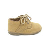 James Boy's Nubuck Khaki Leather Lace Up Shoe