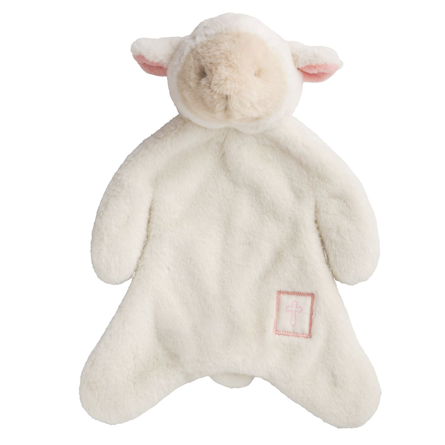 Pink Little Lamb Plush Woobie
