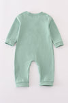 Sage Pumpkin French Knot Romper