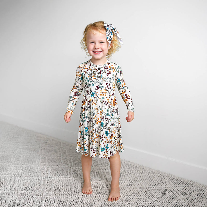 Maren Floral Twirl Dress