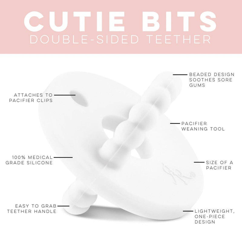 Cutie Bit Double-Sided Silicone Baby Teether