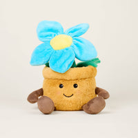 Blue Flower Pot Warmies