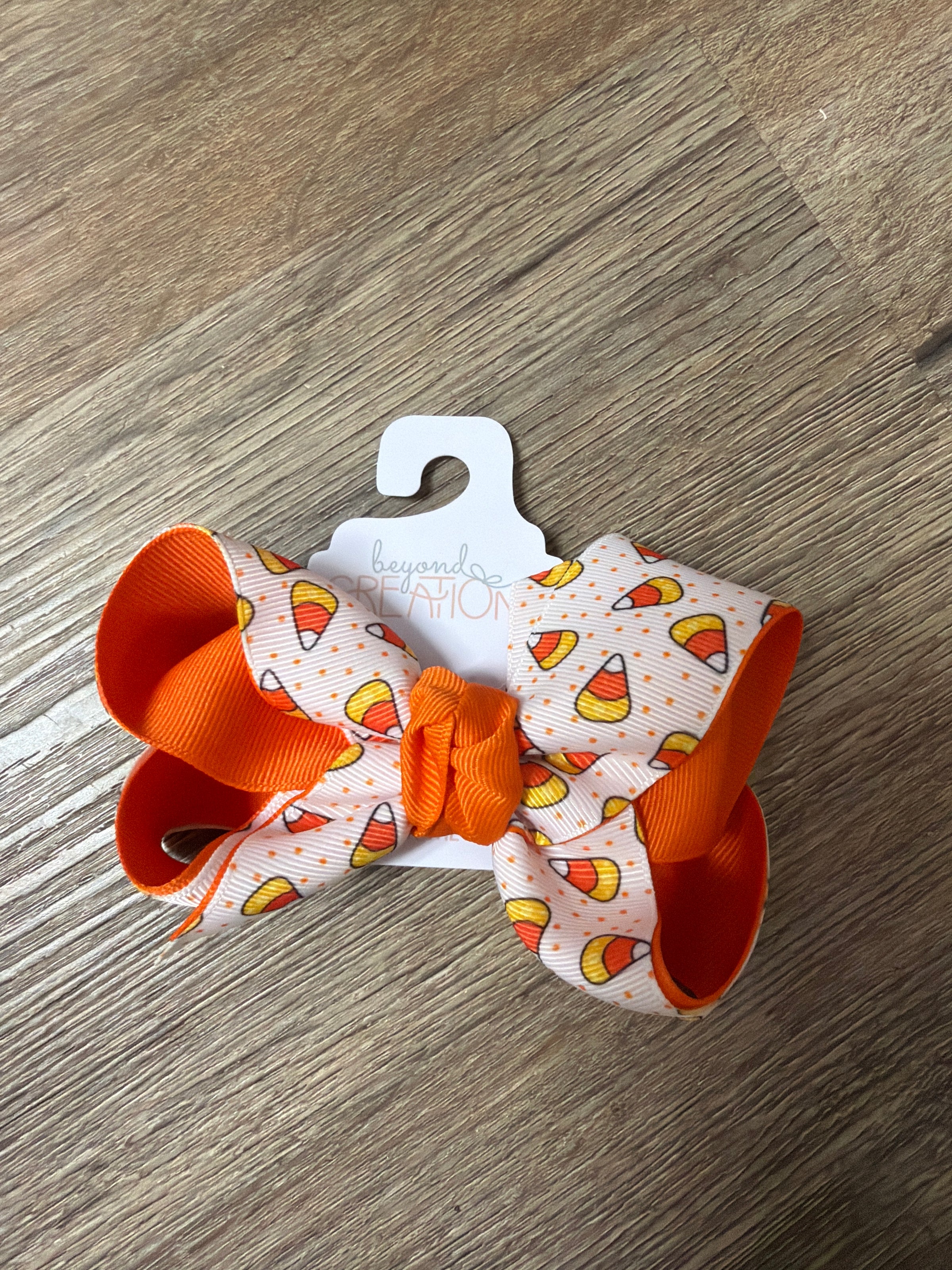Candy Corn Bow