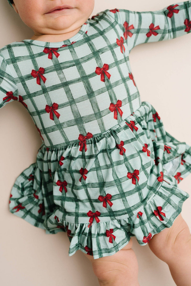 Gift Wrapped Bodysuit Bamboo Dress