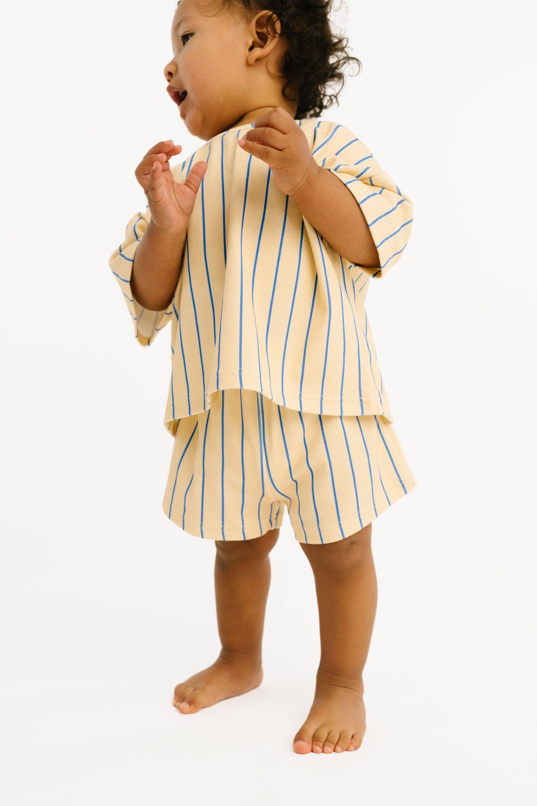 Vintage Stripe Slouchy Set