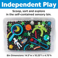 Sensory Bin Outer Space Activity Bin for Kids