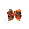 Fall Tie Dye Layered Bow on Alligator Clip