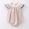 Mallard Smocked Baby Romper