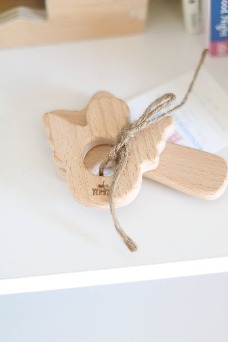 Christian Wooden Baby Teethers - Set of 3