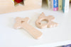 Christian Wooden Baby Teethers - Set of 3
