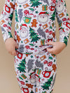 Christmas Vibes Bamboo Two Piece Set